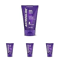 Astroglide Gel, Water-Based Lubricant Sex Gel for Couples, Men and Women (4 oz.) | Stay-Put Personal Lubricant | Long-Lasting Sex Lube | Condom Compatible | Made in The USA (Pack of 4)