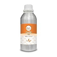 Crysalis Garlic (Allium Sativum) 100% Pure & Natural Undiluted Essential Oil Organic Standard/Steam Distilled Oil for Skin & Hair, Body, Nail Care, DIY Cosmetics (16.9 Fl Oz (Pack of 1))