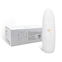 Diffuser Up to 500 Sq.FT Coverage-Nanotechnology Plug in Oil Diffuser Essential Oils (Bluetooth)-for Home and Office-Wall Silent & Waterless Oil Diffuser (White)