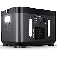 VDL Portable Power Station 300W, 299Wh Solar Generator Pure Sine Wave AC  Outlet,LED Flashlight for Outdoors Camping Hunting Home 