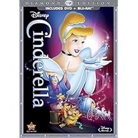 Cinderella (Two-Disc Diamond Edition Blu-ray/DVD Combo in DVD Packaging) by Walt_Disney_Video by Hamilton S. Luske, Wilfred Jackson Clyde Geronimi Cinderella (Two-Disc Diamond Edition Blu-ray/DVD Combo in DVD Packaging) by Walt_Disney_Video by Hamilton S. Luske, Wilfred Jackson Clyde Geronimi DVD Blu-ray DVD VHS Tape