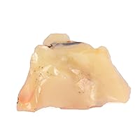 GEMHUB Untreated Raw Rough Opal 70.50 Ct. Certified Uncut Healing Crystal Natural Yellow Opal Gem