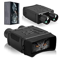 Night Vision Goggles,R6 Digital Night Vision Binoculars 1080p Infrared Digital Night Vision Scope Camera for Hunting Camping Travel