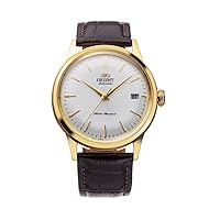 Orient Bambino 38 mm – Men's Automatic Mechanical Wrist Watch with Leather Strap and Analogue Display – RA-AC0M