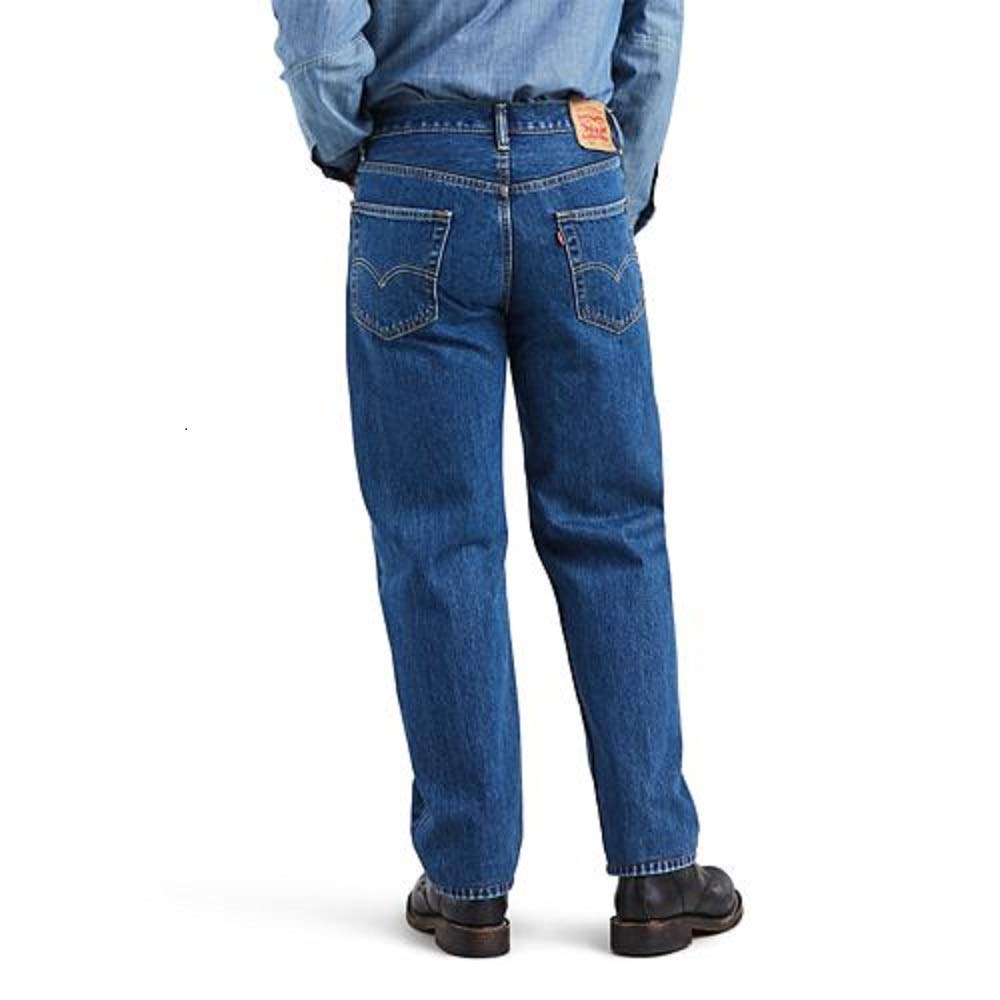 Levi's Men's 550 Relaxed Fit Jeans (Also Available in Big & Tall), Dark Stonewash, 36W x 30L