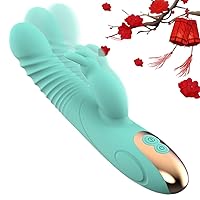 Handheld Electric Mini Sensory Massage Tool for Women&Man Waterproof 2-in-1 Deep Relaxation Body Health Silicone Material Adult Tool for Her Control