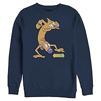 Nickelodeon Catdog Mens Pullover Crew Fleece