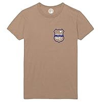 Police Wife with Heart Printed T-Shirt
