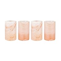 Outset Chillware Himalayan Salt Shot Glasses, Set of 4, 1 Oz Shot Cups