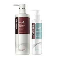 Combination set Repair Protein Cream Leave-In Conditioner Hair and Argan Oil Shampoo Herbal Extract Moisturizing Deep Repair Smooth Shampoo