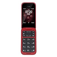 Nokia 2780 Flip | Unlocked | Verizon, AT&T, T-Mobile | WiFi Hotspot | Social Apps | Google Maps and Assistant | Red