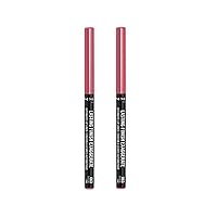 Rimmel Exaggerate Lip Liner, Eastend Snob, 2 Count (Pack of 1)