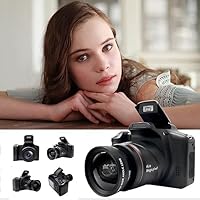 Digital Camera for Photography, 16 Megapixel 2.4-Inch LCD Display 720P Digital Camera, 16X Digital Zoom DSLR Micro Camera for Kids Teenagers Students Boys Girls Portable Camera