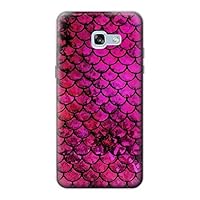 R3051 Pink Mermaid Fish Scale Case Cover for Samsung Galaxy A5 (2017)