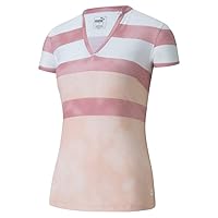 PUMA Women's Golf 2020 Dye Stripe Polo