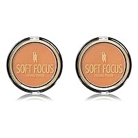 Black Radiance True Complexion Soft Focus Finishing Powder, Creamy Bronze Finish, 0.46 Ounce (Pack of 2)