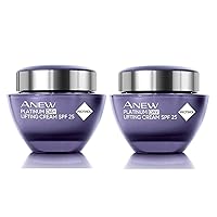 Avon Anew Platinum Day Cream Spf 25 Anti-Aging Skin Care Set of 2