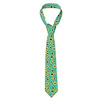 Abstract Science Chemistry Illustration 3d Print Novelty Men'S Neckties Fashionable Funny Skinny Ties For Weddings,