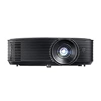 Optoma HD243X 1080p Projector for Movies and Gaming, Super Bright 3300 Lumens, Long 12000h Lamp Life, 3D Support, Easy Setup with Zoom and Keystone Adjustment