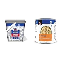 Mountain House Essential Bucket | Freeze Dried Backpacking & Camping Food | 22 Servings | Gluten-Free & Rice & Chicken | Freeze Dried Survival & Emergency Food | #10 Can | Gluten-Free