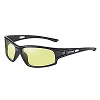 Night Vision Glasses Polarized Anti-Glare UV400 Night Driving Rainy Safety Yellow Sun Glasses for Men Women Fashion