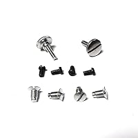 10 Pcs Screws Needle Plate Feed Dog Foot for Singer 15-30+ Home Sewing Machine