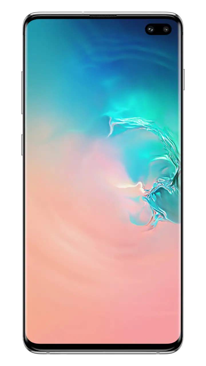 Samsung Galaxy S10+ Plus SM-G975F/DS, 4G LTE, International Version (No US Warranty), 128GB+8GB RAM, Prism White - GSM Unlocked