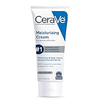 CeraVe Moisturizing Cream, Face Body Moisturizer, Normal to Dry Skin, 8 Fl Oz