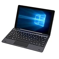 Laotop 10.1”1200 * 1920 FHD Laptop 10.1 inch FHD Display 4GB RAM, 64GB, 2 in 1 Windows 10 Tablet(British Keyboard,Intel N4120) (Black 1200x1920 8GB+64GB)