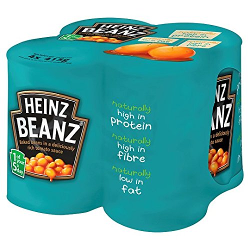 Heinz Baked Beanz In Tomato Sauce 415G X 4 Pack