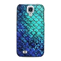 R3047 Green Mermaid Fish Scale Case Cover for Samsung Galaxy S4