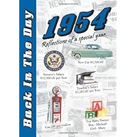 1954 Back In The Day - 24-page Greeting Card / Booklet with Envelope (5 x 7 Size) – Great for Birthdays, Anniversaries, Reunions, Graduations, Client & Corporate Gifts