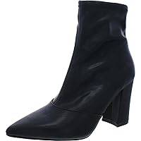 Jessica Simpson Womens Hendria Faux Suede Pointed Toe Ankle Boots
