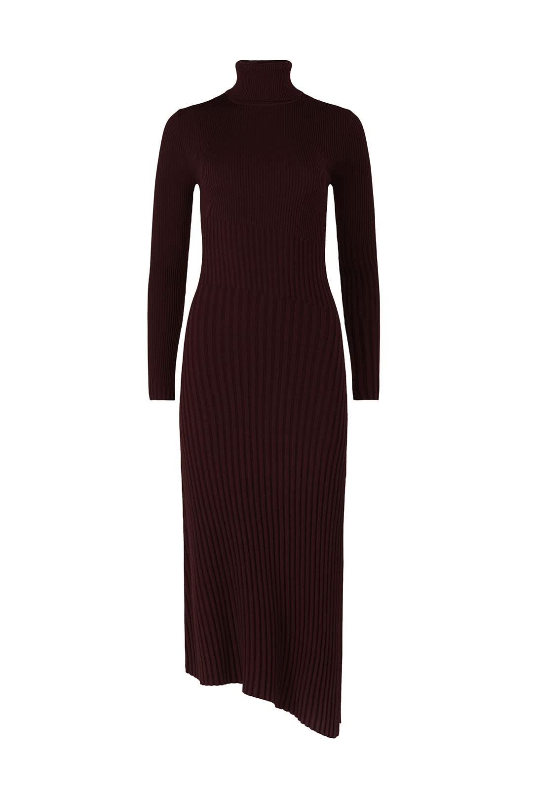 A.L.C. Rent the Runway Pre-Loved Emmy Turtleneck Dress, Brown, X-Small