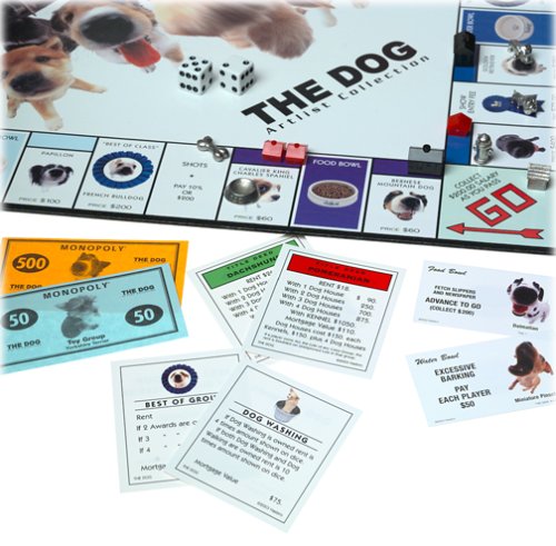 USAOPOLY Monopoly: The Dog Artlist Collection