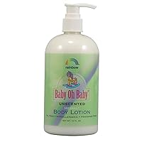 Body Lotion Herbal Baby, Unscented, 16 Fluid Ounce
