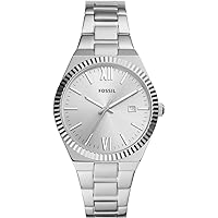 FOSSIL Scarlette Women's Quartz Watch with Stainless Steel or Leather Strap