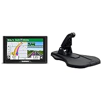 Garmin Drive 52 GPS Navigator + Friction Mount Bundle