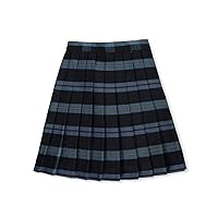 Cookie's Big Girls' Pleated Skirt - Blue/Navy/Gold *Plaid #9a*, 20