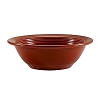 CAC China TG-10R Tango 6-5/8-Inch 13-Ounce Red Porcelain Grapefruit Bowl, Box of 36