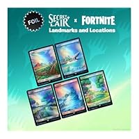 Magic The Gathering: Secret Lair for Fortnite - Landmarks and Locations (Foil Edition)