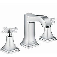 hansgrohe Metropol Classic Classic 2-Handle 3 6-inch Tall Bathroom Sink Faucet in Chrome, 31306001