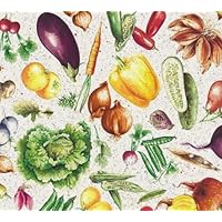 2 Set of 4 Individual Vegetables Garden Paper Luncheon Napkins, Luncheon Napkins Decoupage, Art and Craft Projects - Eb5