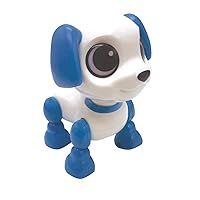 Lexibook Power Puppy - Mini - My Little Robot Dog - Robot Dog with Sounds, Music, Light Effects, Voice Repeat and Sound Reaction, Toy for Boys and Girls - ROB02DOG