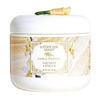 Camille Beckman Glycerine Hand Therapy Cream, French Vanilla, 8 Ounce