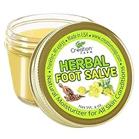 Foot Salve Herbal Balm Cream - Balsamo pomada crema herba de Los pies featuring Peppermint, Tea Tree plus 10 botanicals