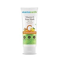 MAMAEARTH Vitamin C Face Wash with Vitamin C and Turmeric for Skin Illumination - 100ml