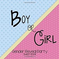 Boy or Girl Gender Reveal Party Guest Book