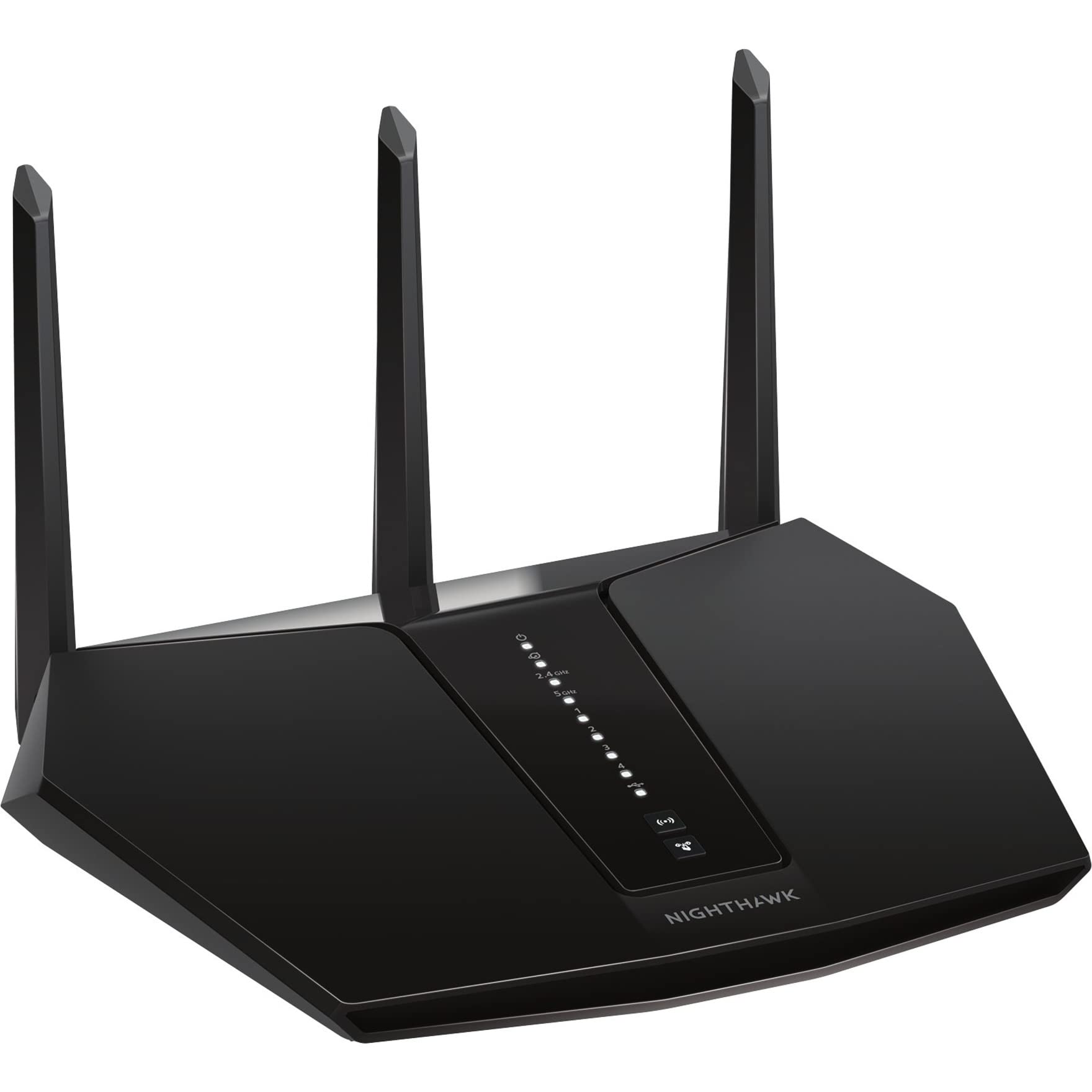 NETGEAR Nighthawk WiFi 6 Router (RAX30) 5-Stream Dual-Band Gigabit Router, AX2400 Wireless Speed (Up to 2.4 Gbps), Coverage Up to 2,000 sq.ft. and 20 Devices