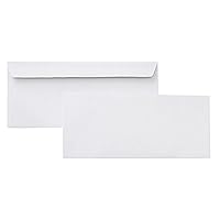 Amazon Basics #10 Security-Tinted Self-Seal Business Letter Envelopes, Peel & Seal Closure - 500-Pack, White